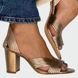 Lucie Elegantní SandálySDiagonálnímiPáskyProMěstoStyl