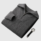 Libuše- Camisola s zipem Taranto Merino Wool