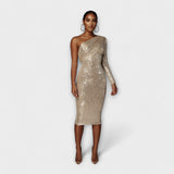 Margely - Večerní šaty s překládaným živůtkem