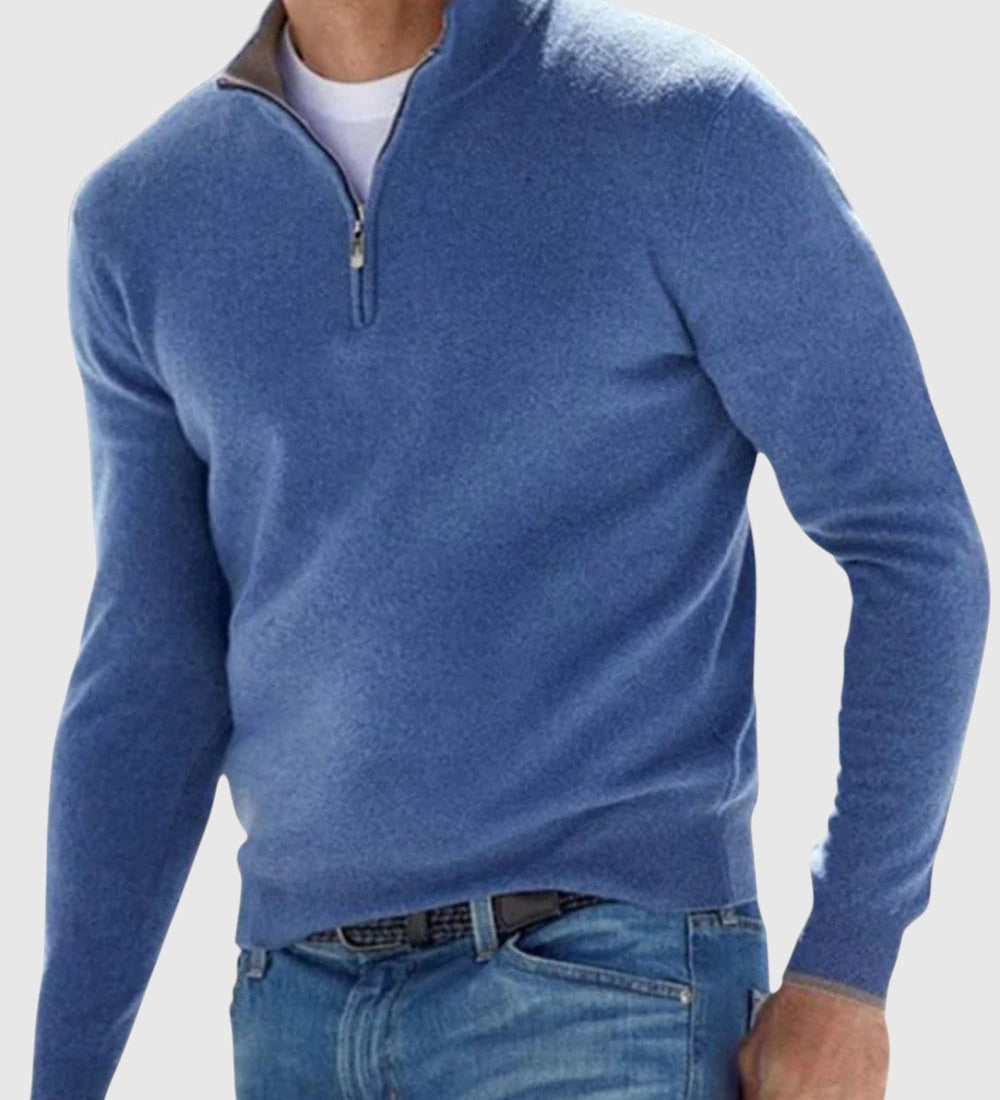 Libuše- Elegantní svetr se zipem