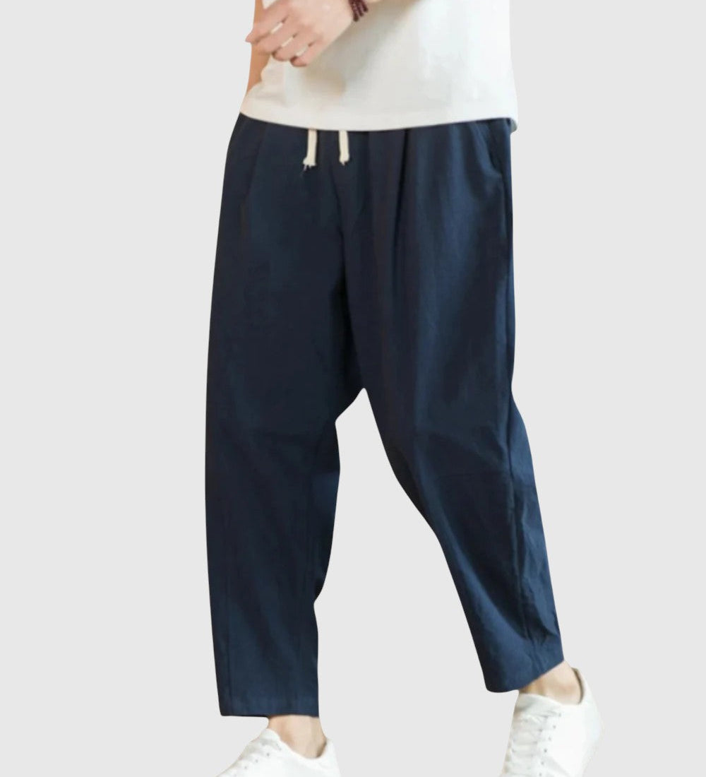 Libuše- Kalhoty z bavlny Roma