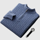 Libuše- Pletená polokošile z kašmíru Deneb