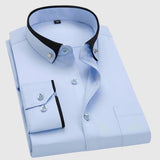 Jan – Pánská košile s elegantními kontrastními detaily