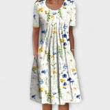 Emelie – Stylové vrstvené šaty s kontrolou bříška