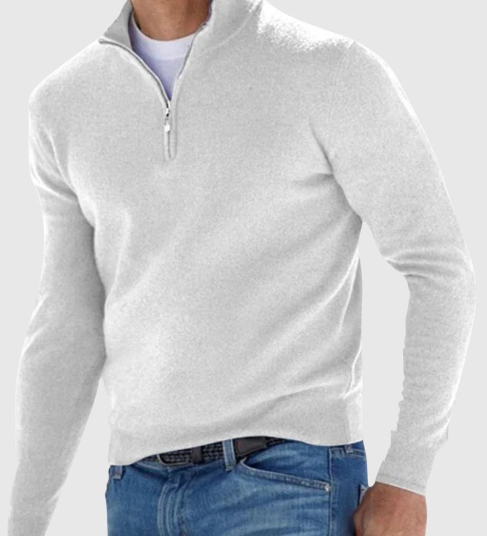 Libuše- Elegantní svetr se zipem