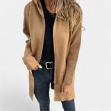 Tereza – Dámská mikinová bunda s kapucí