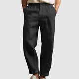 Libuše- Letní kalhoty  z bavlny a lnu