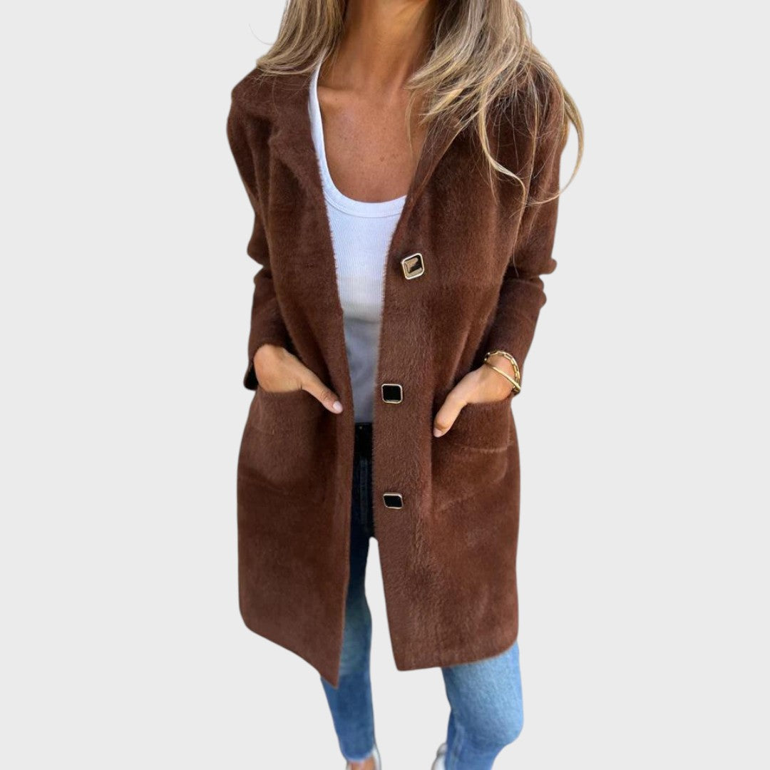 Karolína | Elegantní, hrubý kabát