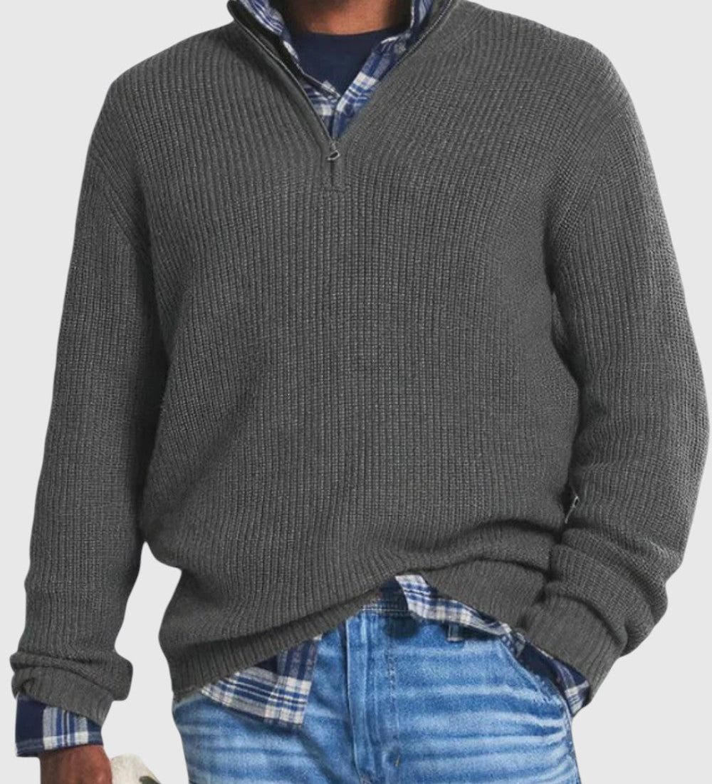 Libuše- Svetr s zipem Diego