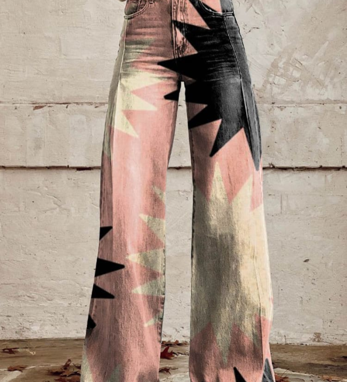 Eliška - Elegantní Bohemian Kalhoty