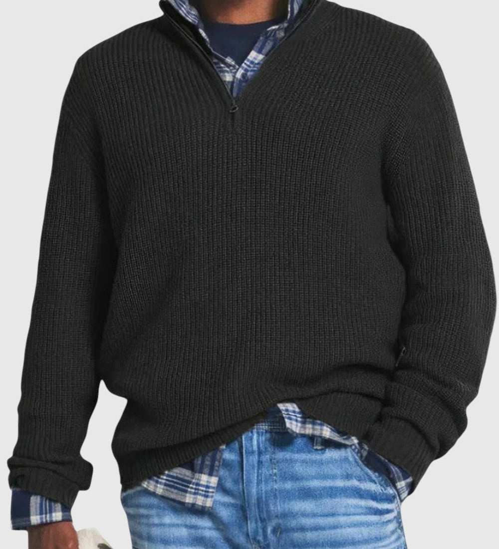 Libuše- Svetr s zipem Diego