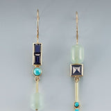 Cordula | Elegantní tenké kapkovité náušnice