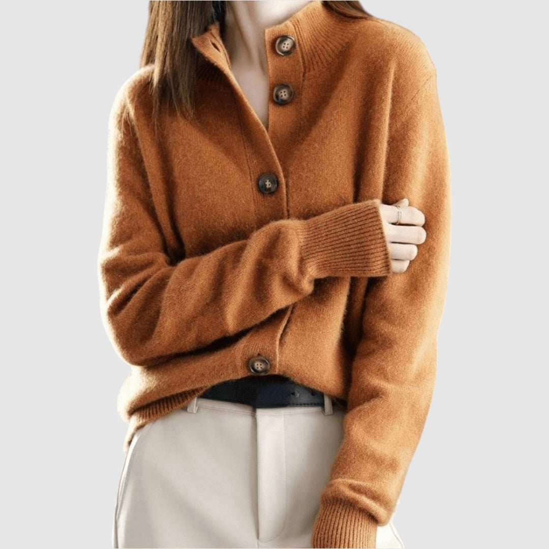 Viktorie - Luxusní kašmírový pletený kardigan