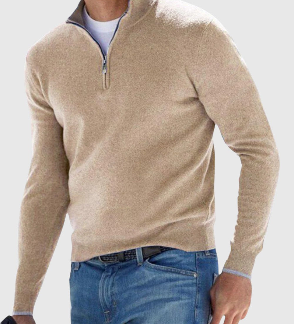 Libuše- Elegantní svetr se zipem