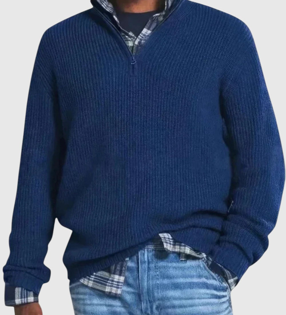 Libuše- Svetr s zipem Diego