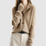 Viktorie - Luxusní kašmírový pletený kardigan