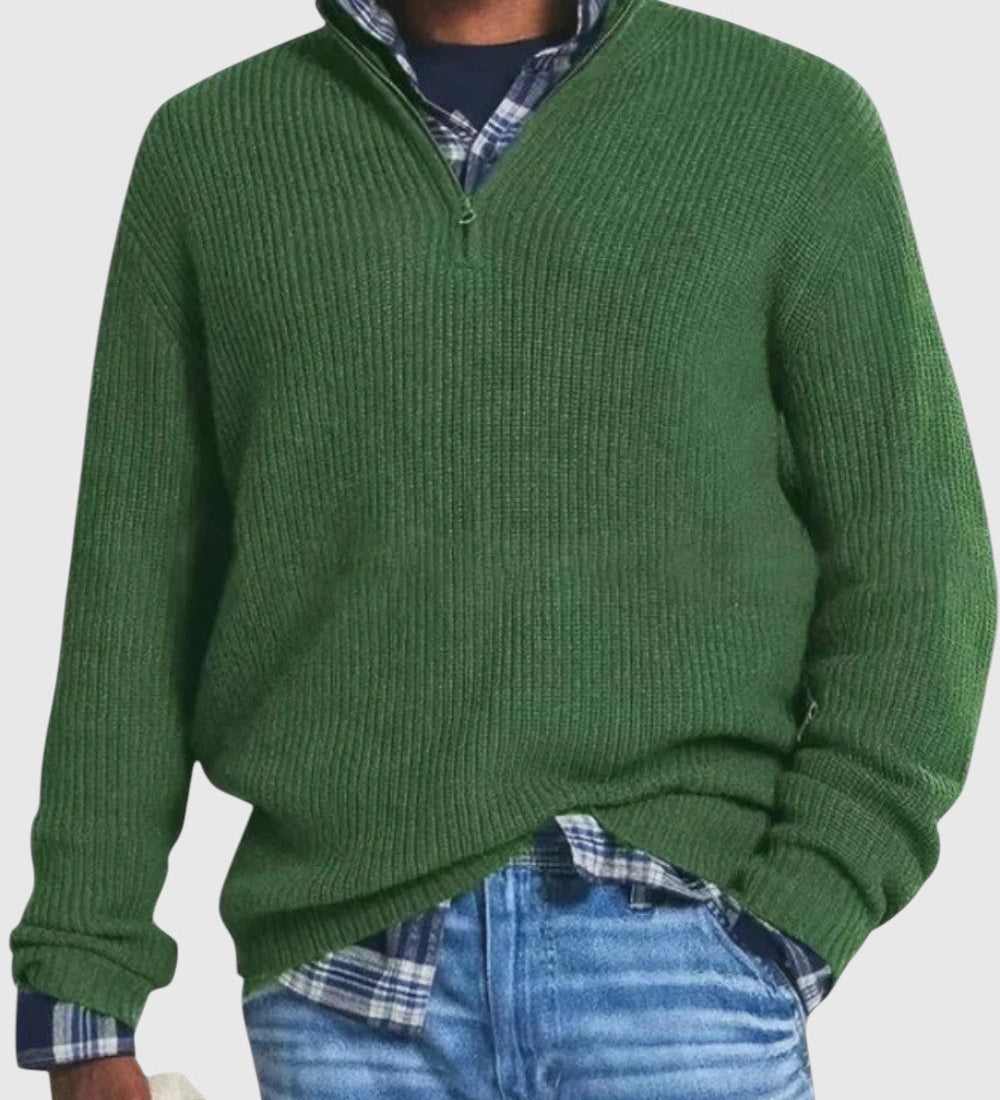 Libuše- Svetr s zipem Diego