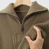 Libuše- Camisola s zipem Taranto Merino Wool