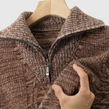 Libuše- Camisola s zipem Taranto Merino Wool