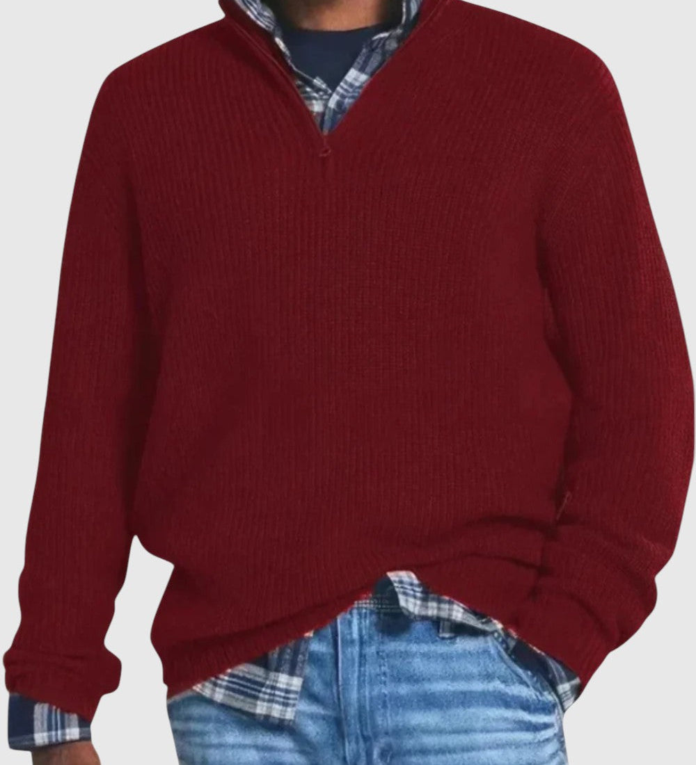 Libuše- Svetr s zipem Diego