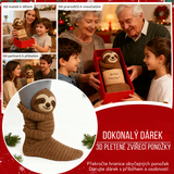 Daniela | Měkké pletené ponožky se zvířátkem