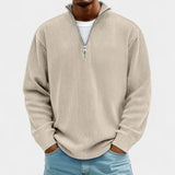 Martin – Pánský svetr s polo zipem