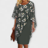 Lyanna - Květinové šifonové šaty pro ženy