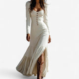 Roussel™ Maxi Boutonnée