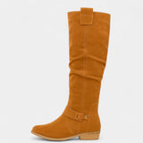 BelleVie – Elegantní semišové kozačky