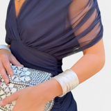 Eryzziah – Elegantní šaty s květinovým potiskem