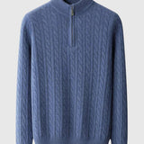 Libuše- Pletená polokošile z kašmíru Deneb