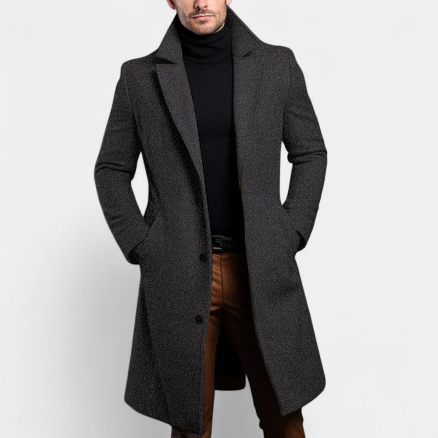 Adam – Elegantní pánský kabát s klopou